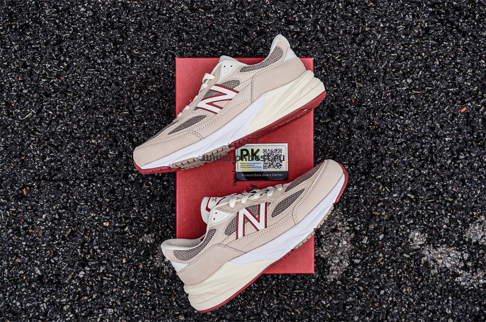 PK GOD Loro Piana x  New Balance NB 990 V6 gray  RETAIL MATERIALS READY TO SHIP