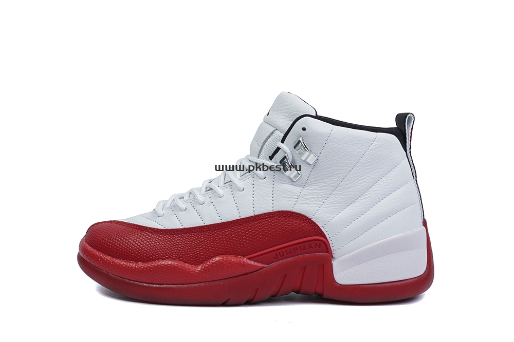 PK GOD Jordan Air Jordan 12 White red RETAIL MATERIALS READY TO SHIP