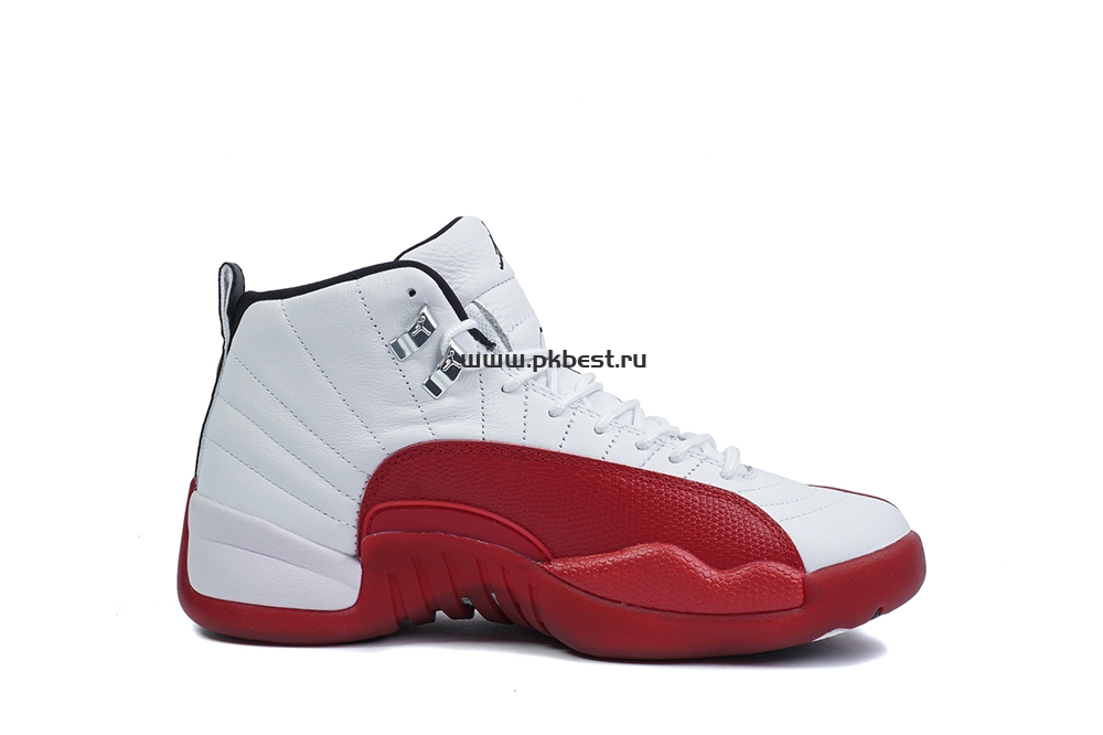 PK GOD Jordan Air Jordan 12 White red RETAIL MATERIALS READY TO SHIP