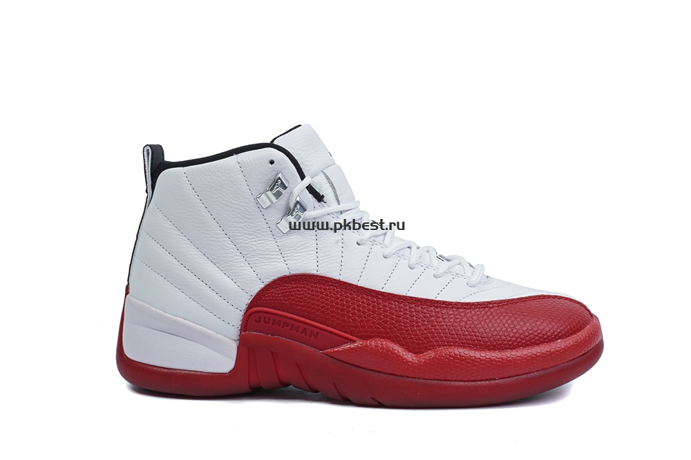 PK GOD Jordan Air Jordan 12 White red RETAIL MATERIALS READY TO SHIP