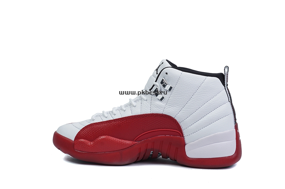 PK GOD Jordan Air Jordan 12 White red RETAIL MATERIALS READY TO SHIP