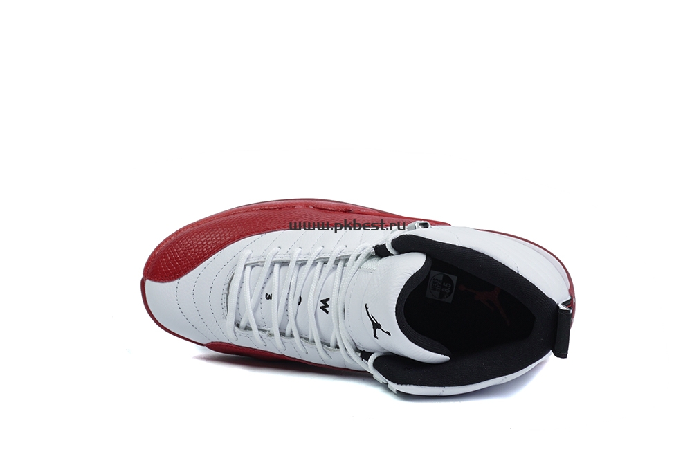 PK GOD Jordan Air Jordan 12 White red RETAIL MATERIALS READY TO SHIP