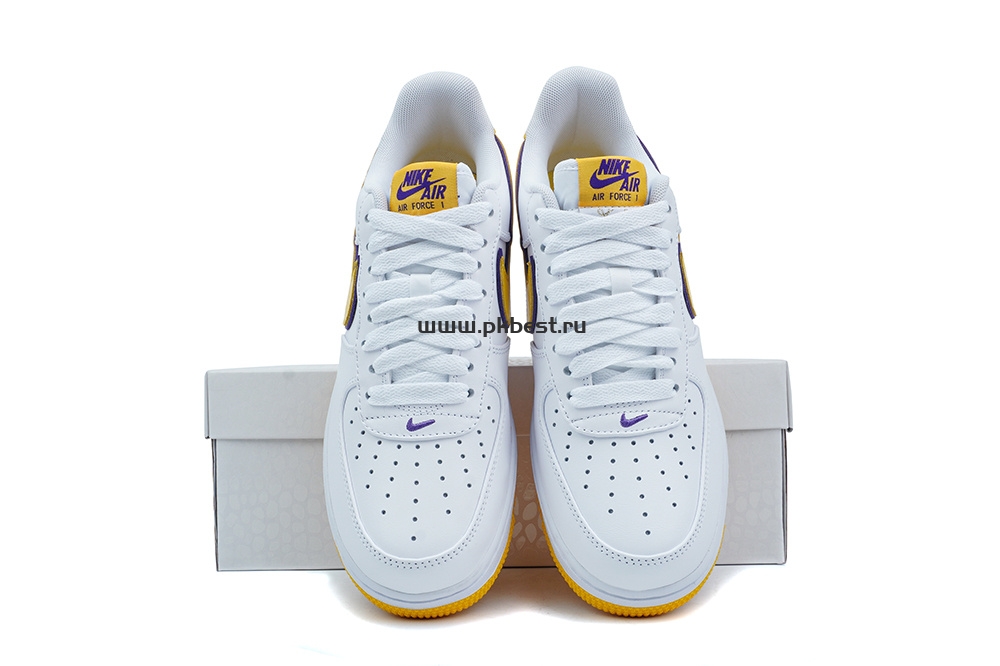 PK GOD Kobe Bryant x Nike Air Force 1 Low ‘Varsity Maize’ RETAIL MATERIALS READY TO SHIP