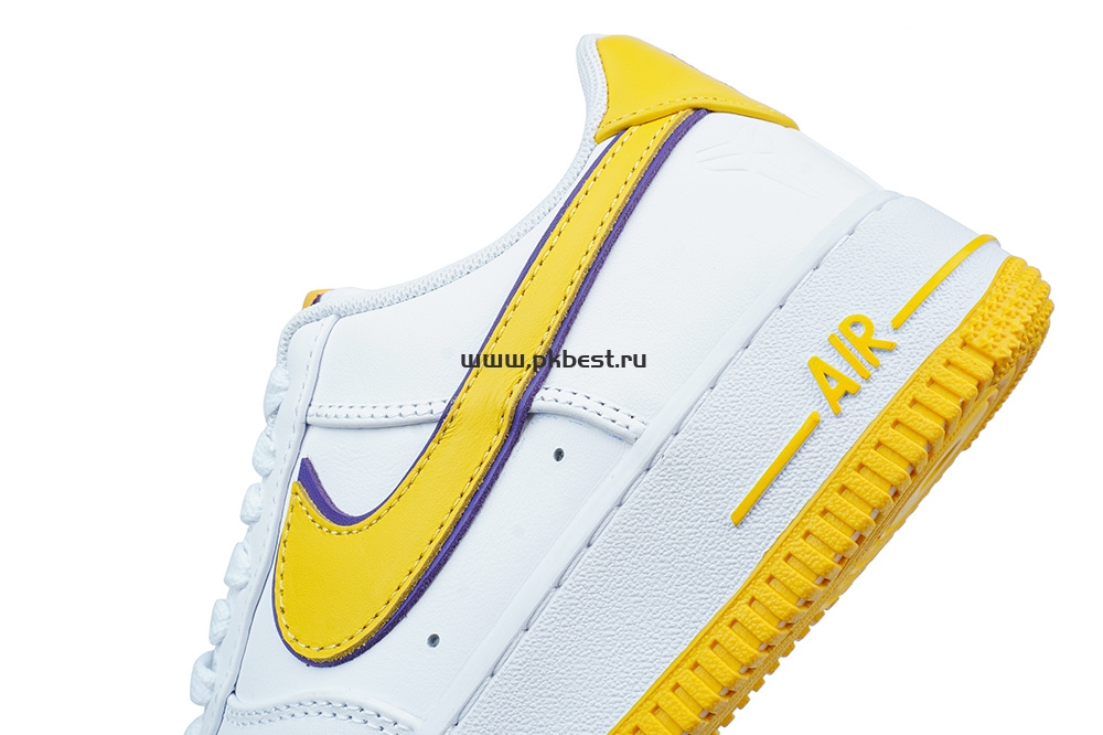 PK GOD Kobe Bryant x Nike Air Force 1 Low ‘Varsity Maize’ RETAIL MATERIALS READY TO SHIP