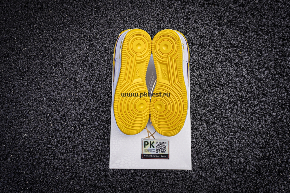 PK GOD Kobe Bryant x Nike Air Force 1 Low ‘Varsity Maize’ RETAIL MATERIALS READY TO SHIP