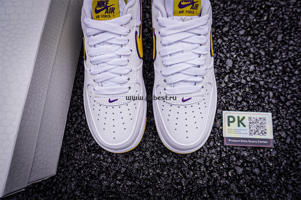 PK GOD Kobe Bryant x Nike Air Force 1 Low ‘Varsity Maize’ RETAIL MATERIALS READY TO SHIP