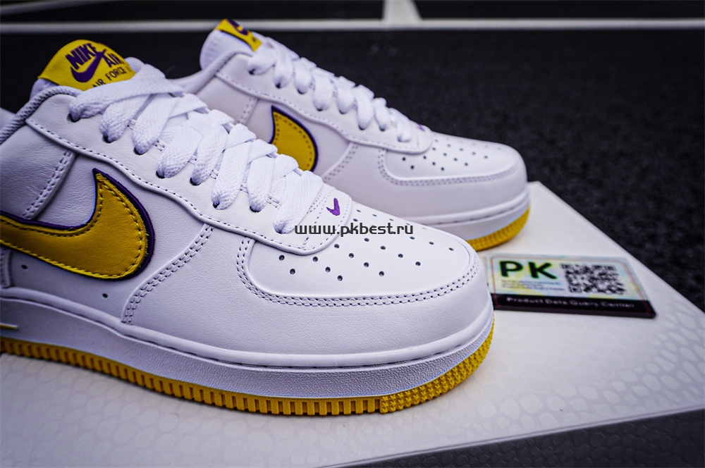 PK GOD Kobe Bryant x Nike Air Force 1 Low ‘Varsity Maize’ RETAIL MATERIALS READY TO SHIP