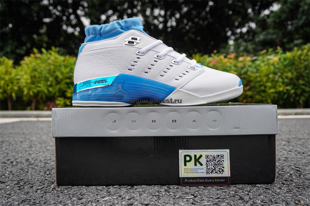 PK GOD Jordan 17 Retro Low SP University Blue RETAIL MATERIALS READY TO SHIP