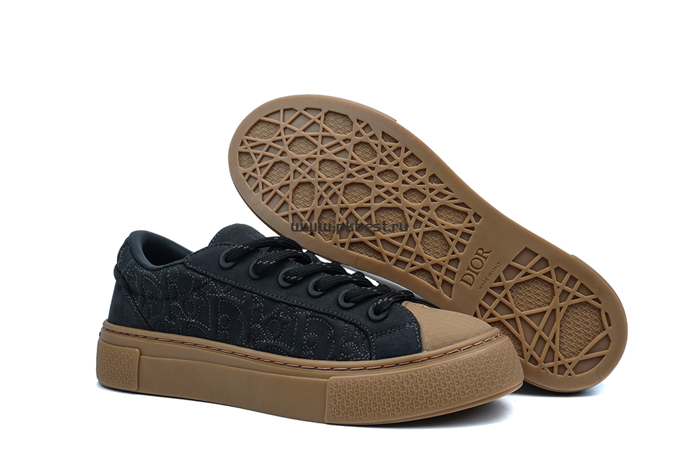 pk god stone island x D*or b33 skateboard shoes “black” retail materials ready to ship