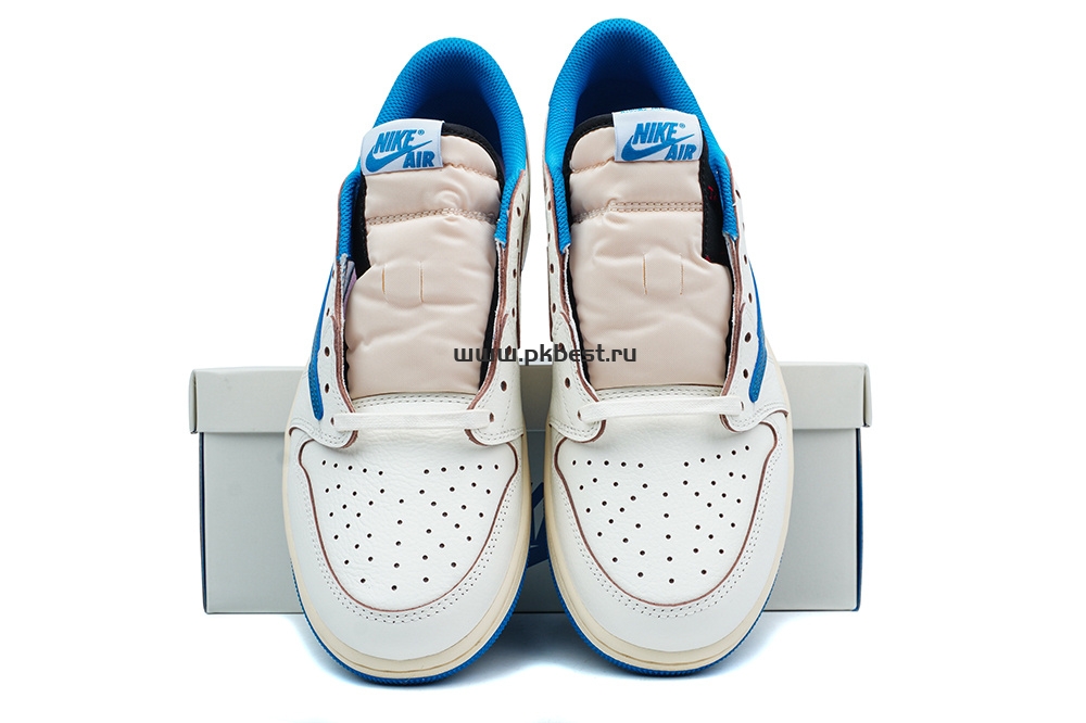 PK GOD  Air Jordan 1 Low Travis Scott Fujiwara RETAIL MATERIALS READY TO SHIP