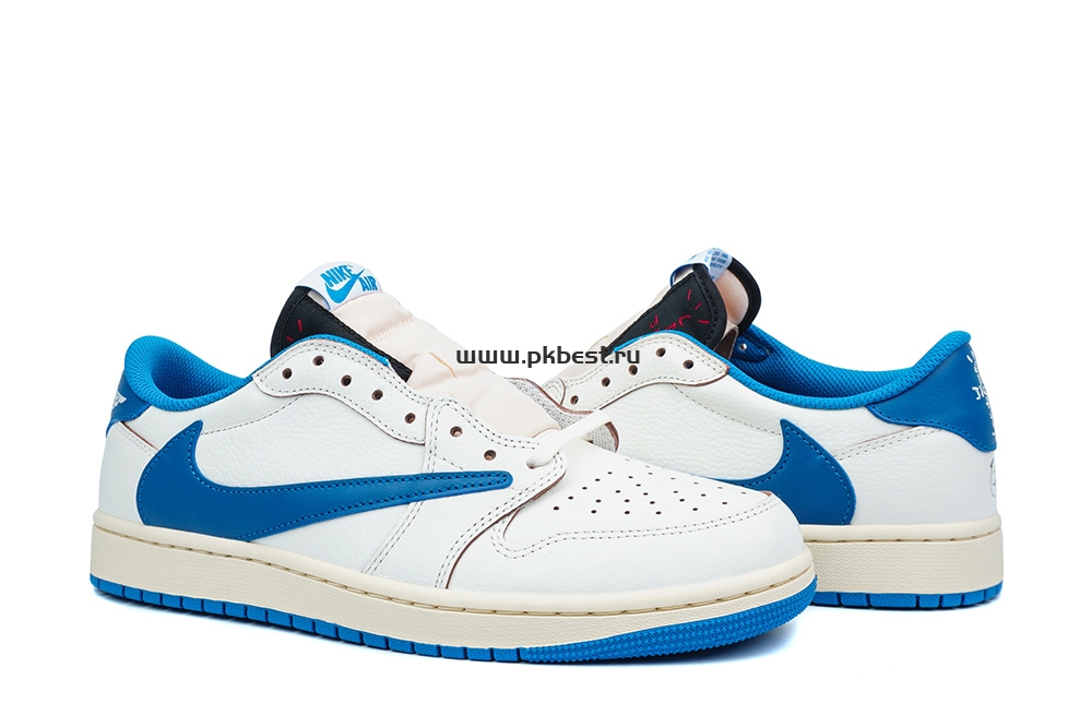 PK GOD  Air Jordan 1 Low Travis Scott Fujiwara RETAIL MATERIALS READY TO SHIP