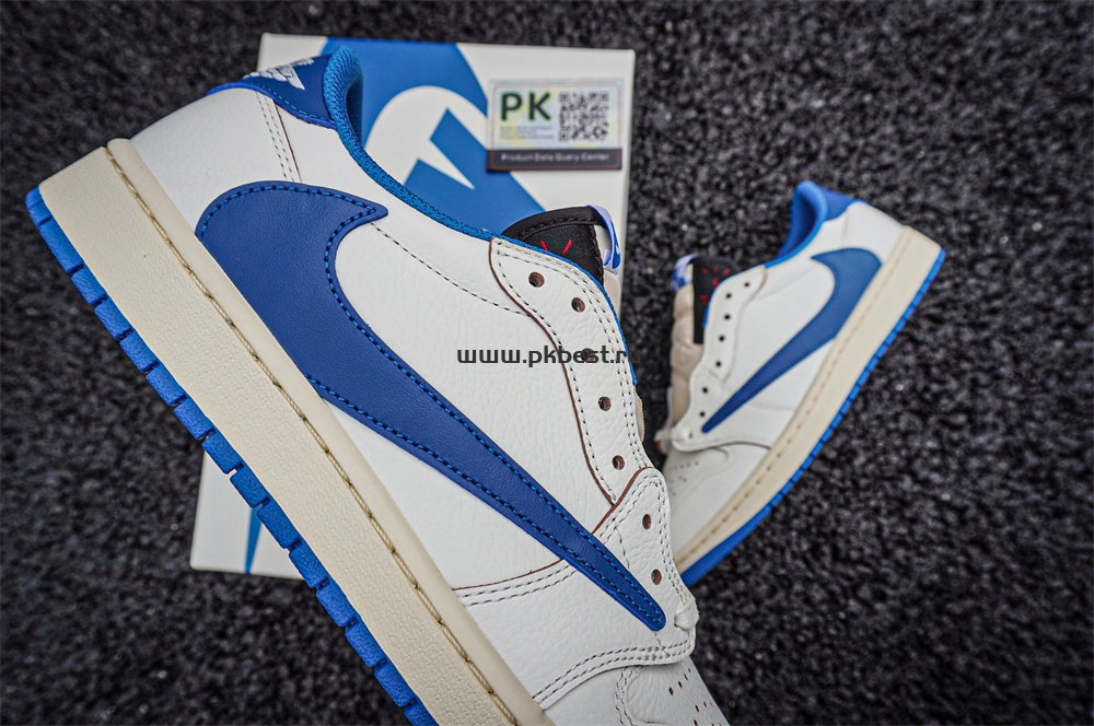 PK GOD  Air Jordan 1 Low Travis Scott Fujiwara RETAIL MATERIALS READY TO SHIP