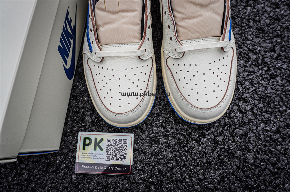 PK GOD  Air Jordan 1 Low Travis Scott Fujiwara RETAIL MATERIALS READY TO SHIP