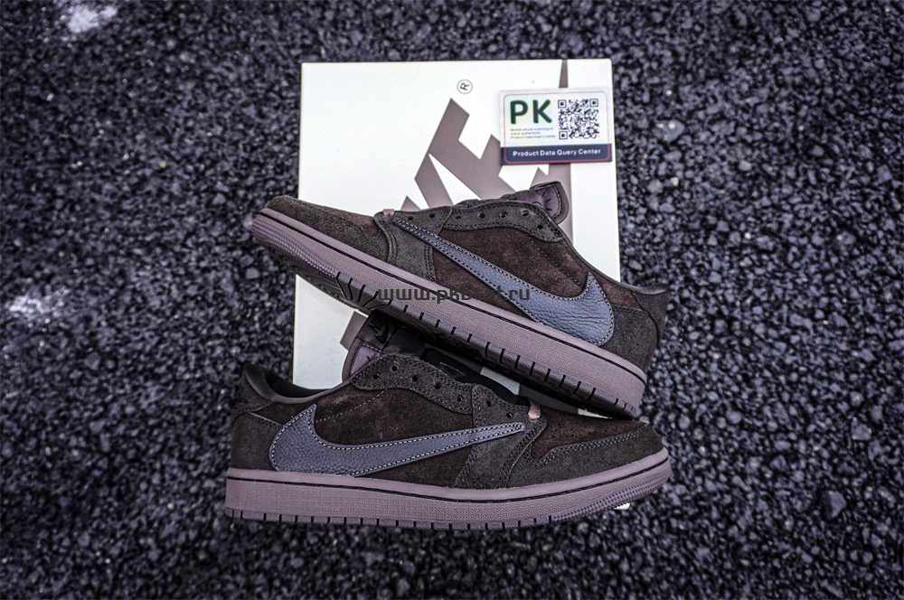 PK  5.0 New batch  Travis  Scott  Velvet  Brown RETAIL MATERIALS READY TO SHIP