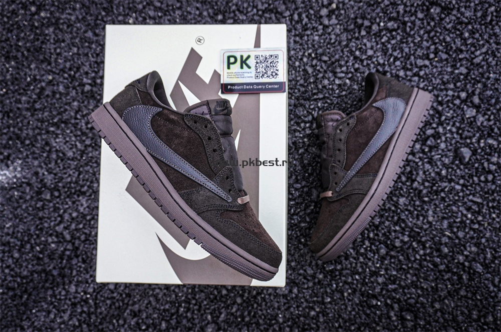 PK  5.0 New batch  Travis  Scott  Velvet  Brown RETAIL MATERIALS READY TO SHIP