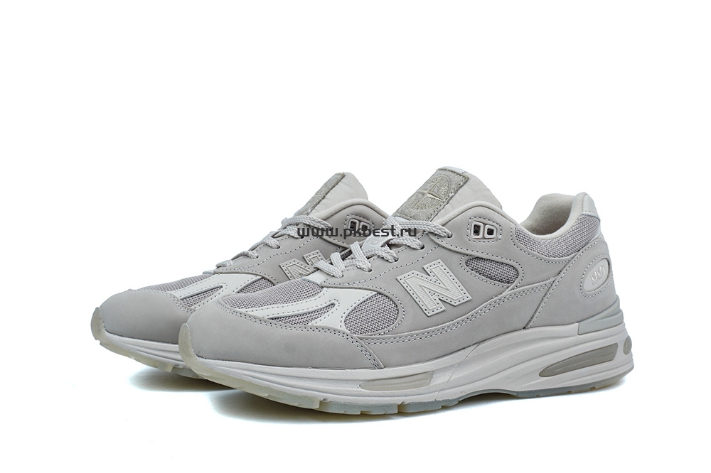 PK GOD STONE ISLAND x  New Balance NB 991 V2 gray RETAIL MATERIALS READY TO SHIP