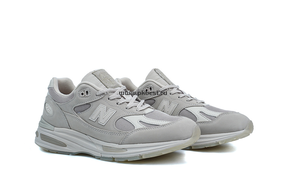 PK GOD STONE ISLAND x  New Balance NB 991 V2 gray RETAIL MATERIALS READY TO SHIP