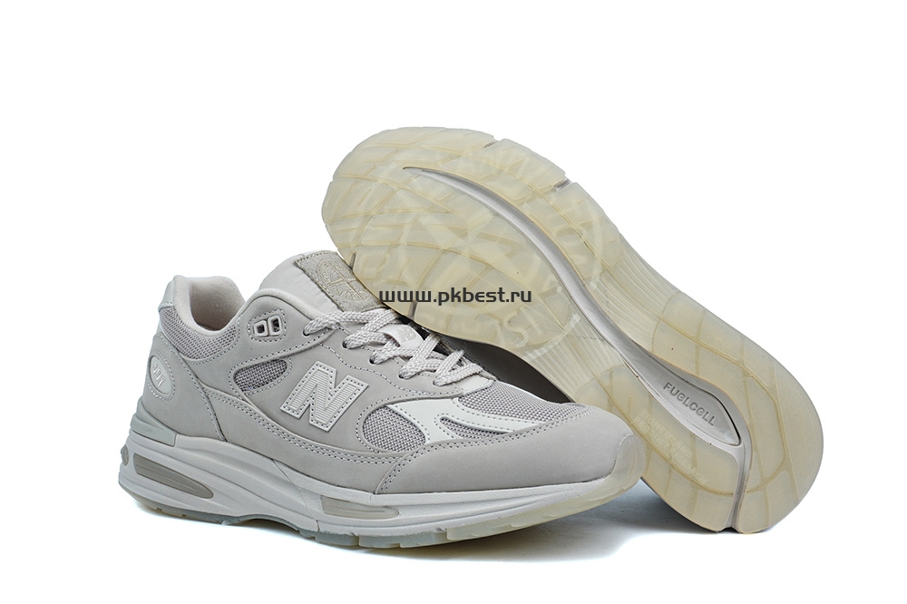 PK GOD STONE ISLAND x  New Balance NB 991 V2 gray RETAIL MATERIALS READY TO SHIP