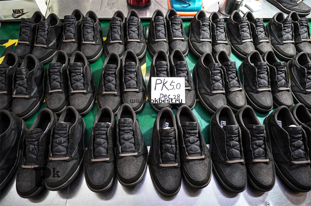 PK  5.0 New batch  Travis  Scott  Velvet  Brown RETAIL MATERIALS READY TO SHIP