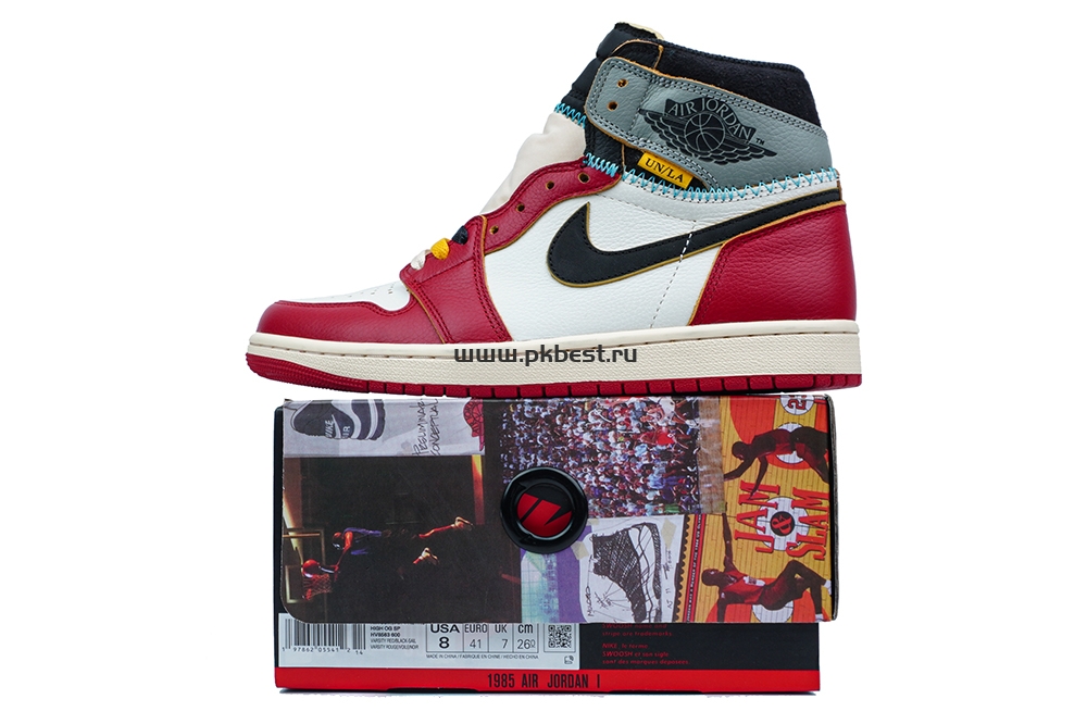 pk5.0 New batch Union x Air Jordan 1 Retro High Chicago Shadow RETAIL MATERIALS READY TO SHIP