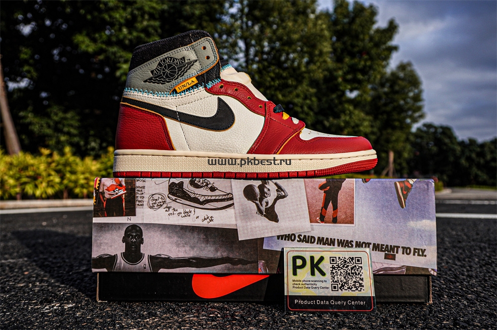 pk5.0 New batch Union x Air Jordan 1 Retro High Chicago Shadow RETAIL MATERIALS READY TO SHIP