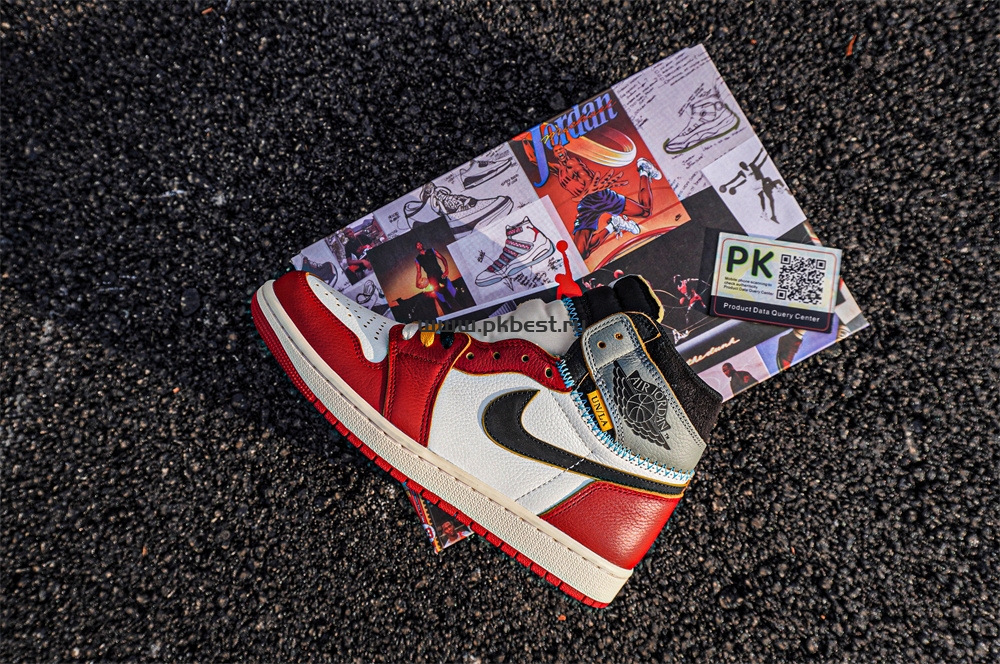 pk5.0 New batch Union x Air Jordan 1 Retro High Chicago Shadow RETAIL MATERIALS READY TO SHIP