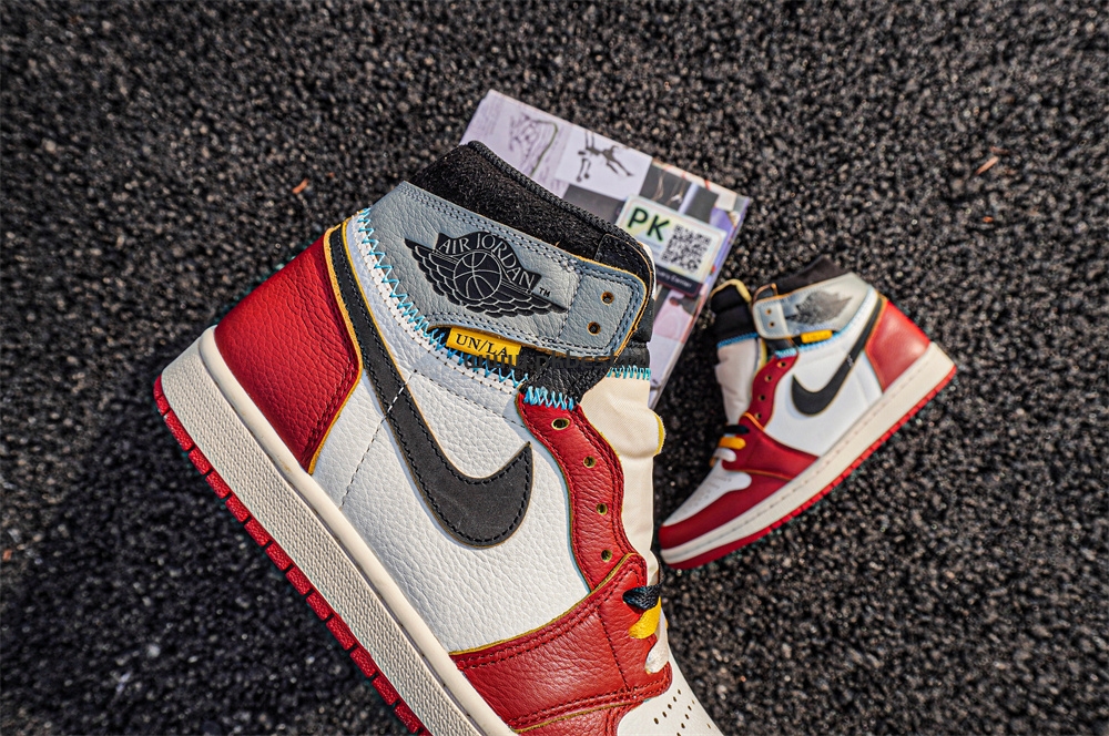 pk5.0 New batch Union x Air Jordan 1 Retro High Chicago Shadow RETAIL MATERIALS READY TO SHIP