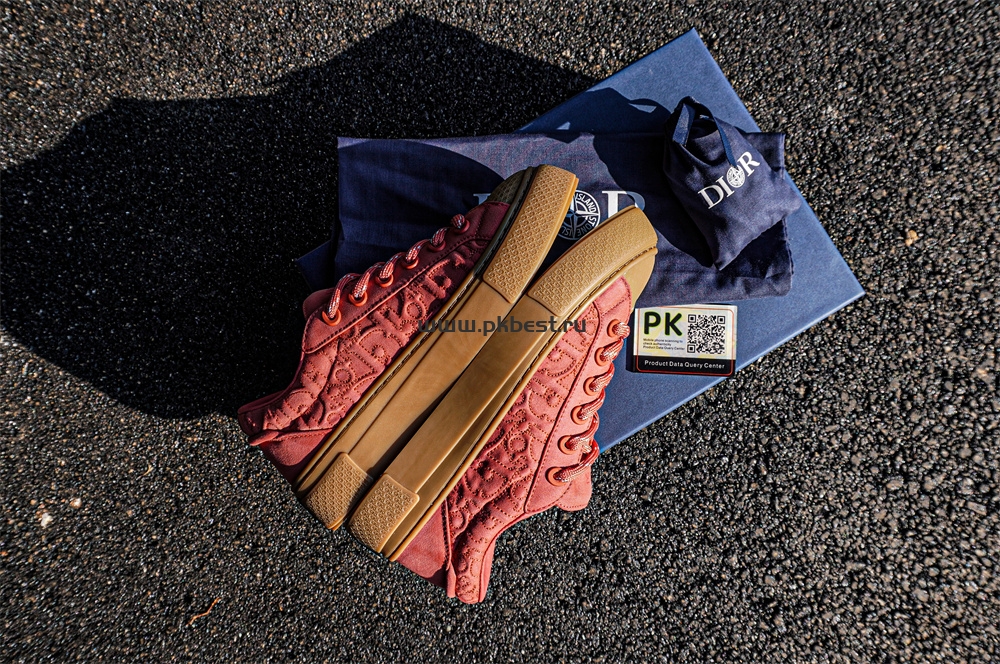 pk god stone island x D*or b33 red retail materials ready to ship