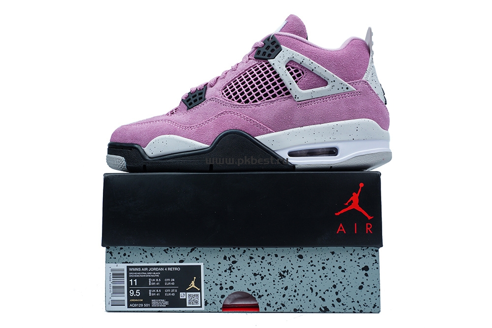 PK GOD Jordan Air Jordan 4 “Orchid” RETAIL MATERIALS READY TO SHIP