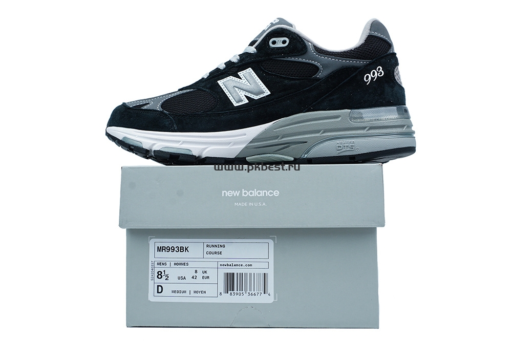 PK GOD New Balance NB 993 black RETAIL MATERIALS READY TO SHIP