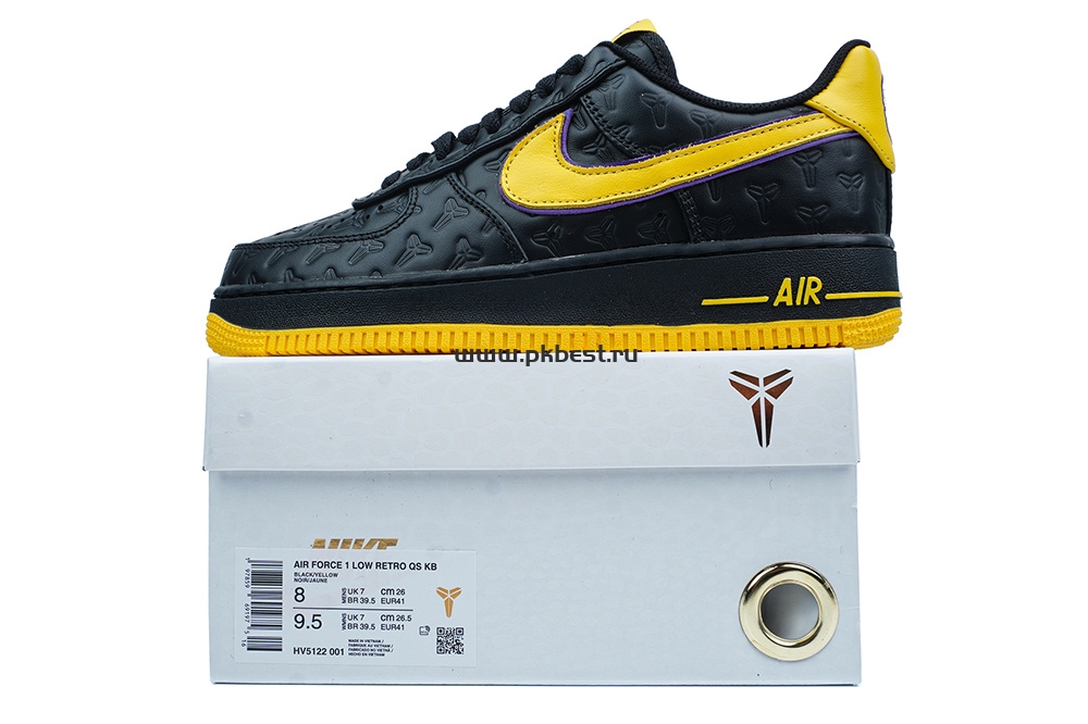 PK GOD Nike Air Force 1 Low “Kobe Bryant” RETAIL MATERIALS READY TO SHIP