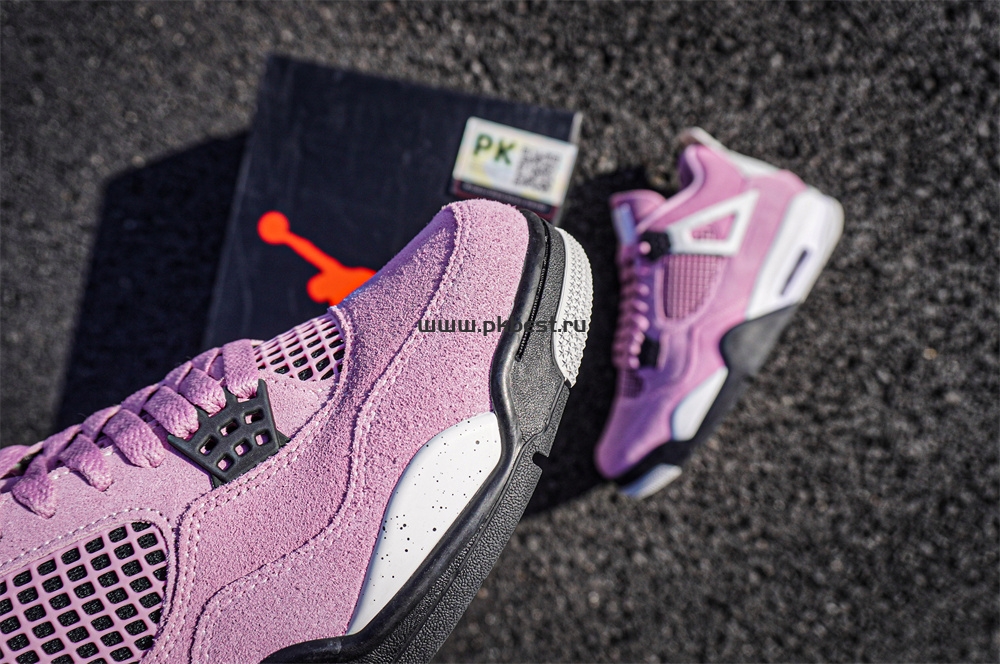 PK GOD Jordan Air Jordan 4 “Orchid” RETAIL MATERIALS READY TO SHIP