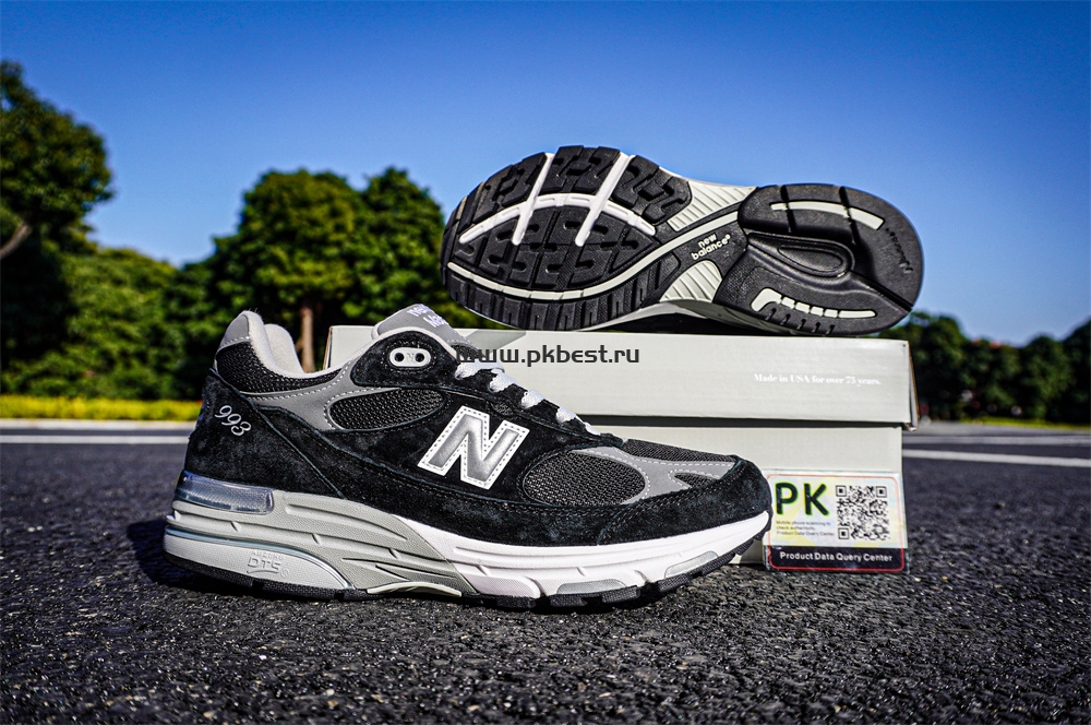 PK GOD New Balance NB 993 black RETAIL MATERIALS READY TO SHIP