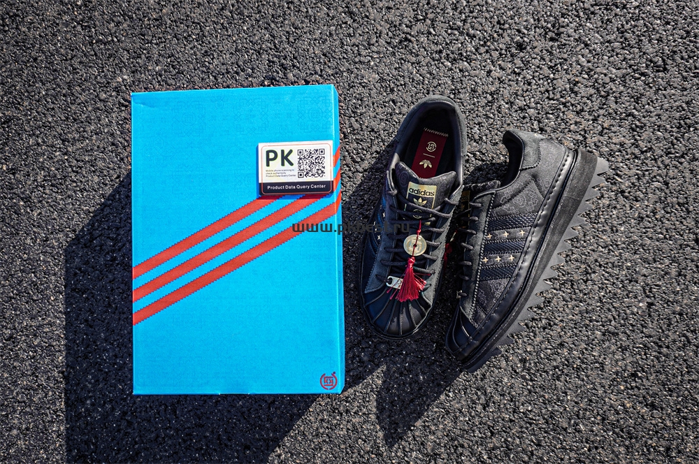 pk god Ad*s superstar clot by edison chen chinese new year retail materials ready to ship