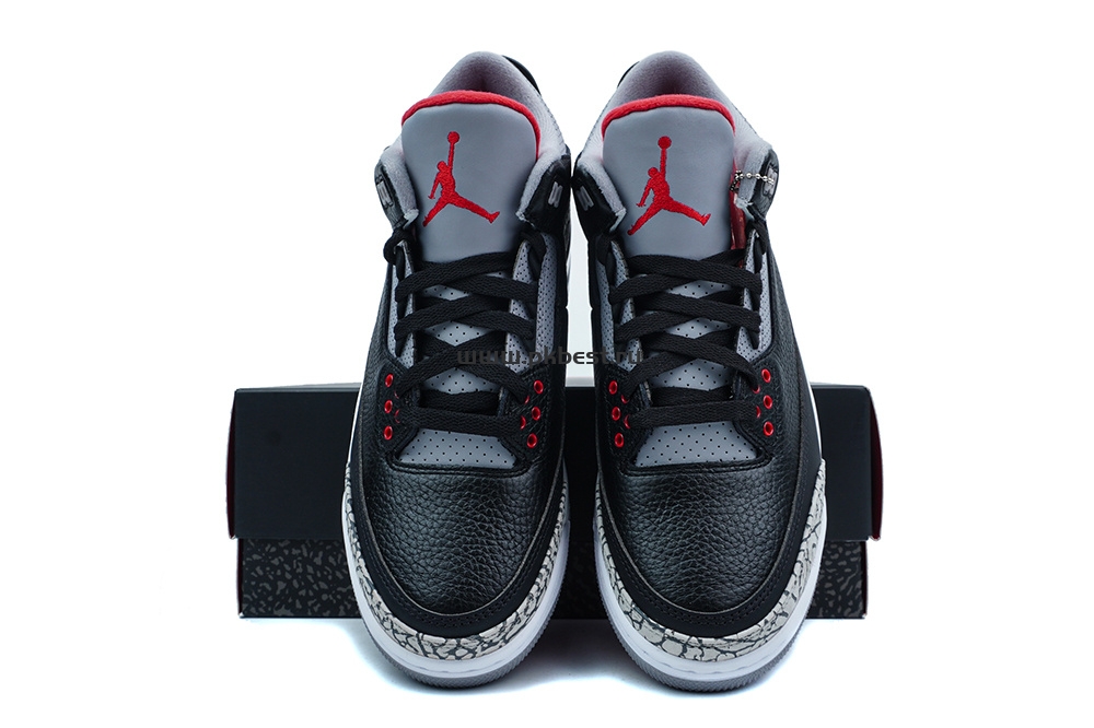 PK GOD Air Jordan 3 Retro Black Cement RETAIL MATERIALS READY TO SHIP