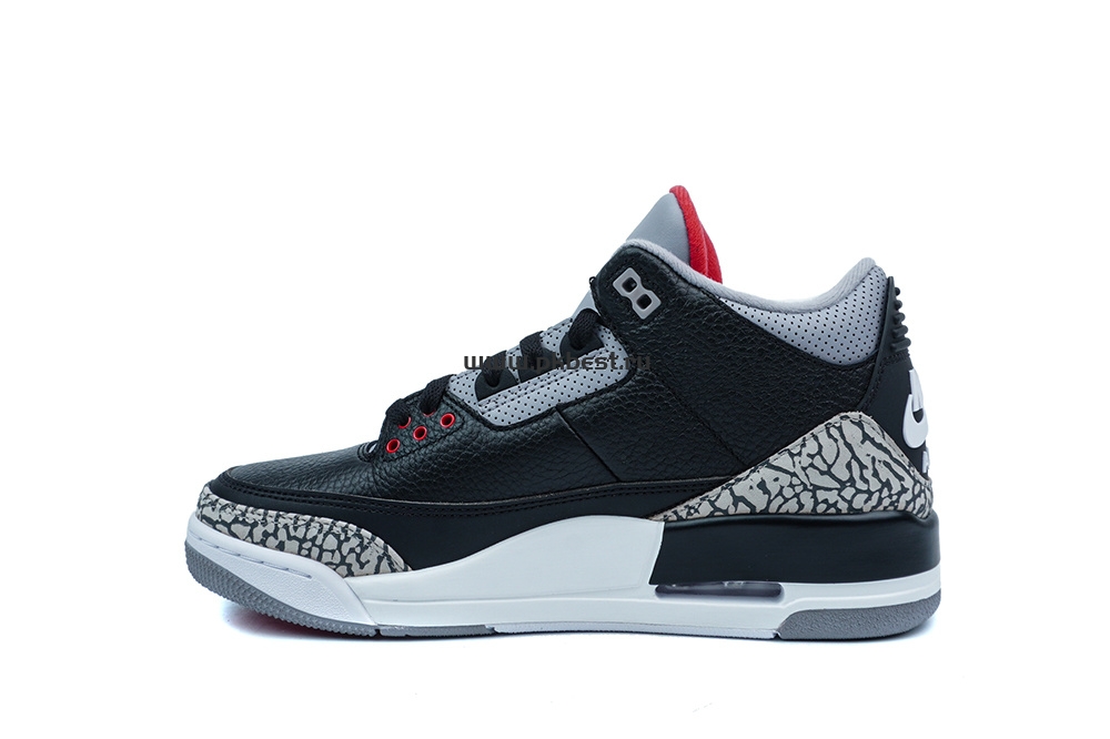 PK GOD Air Jordan 3 Retro Black Cement RETAIL MATERIALS READY TO SHIP