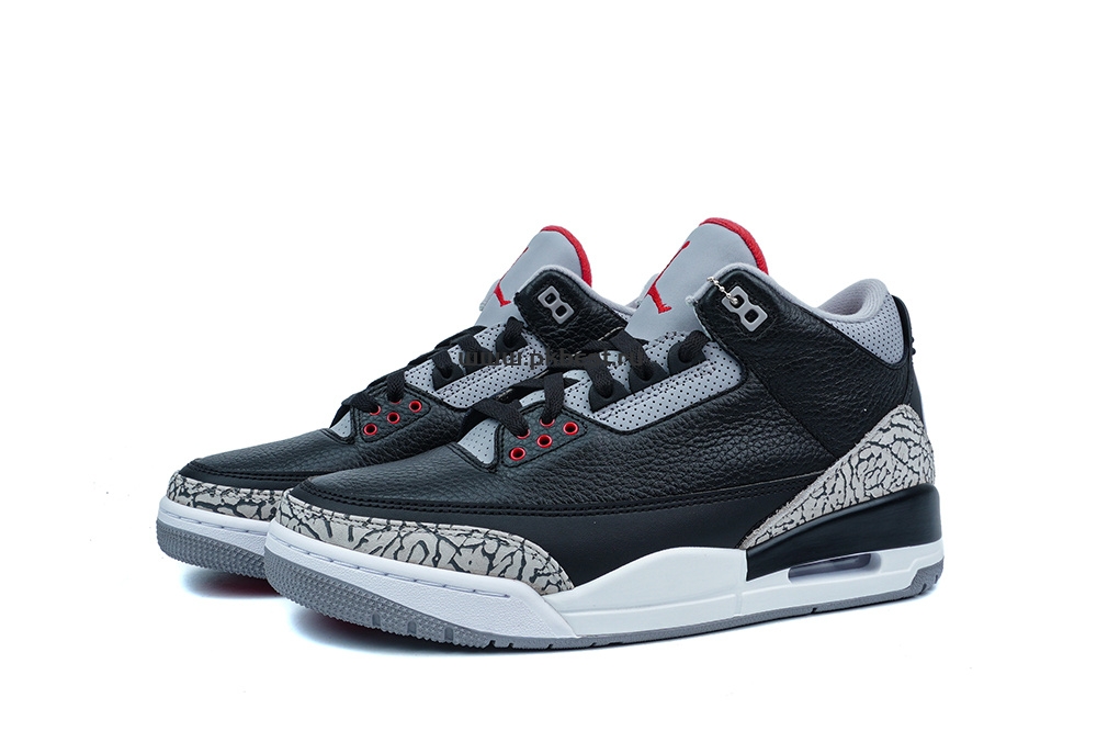 PK GOD Air Jordan 3 Retro Black Cement RETAIL MATERIALS READY TO SHIP