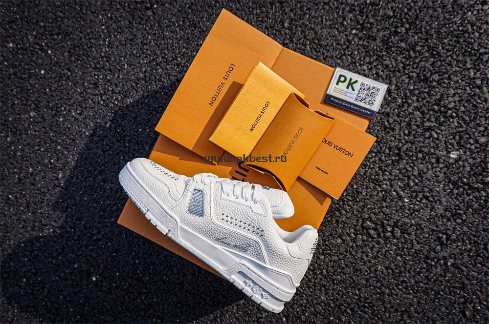 pk god l**is V*t*n trainer white retail materials ready to ship