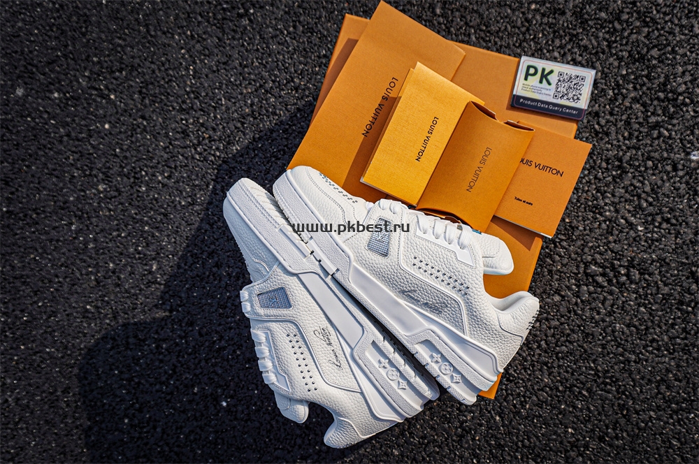 pk god l**is V*t*n trainer white retail materials ready to ship