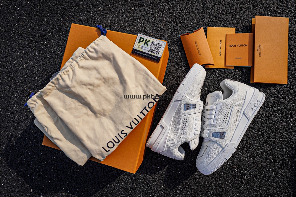 pk god l**is V*t*n trainer white retail materials ready to ship